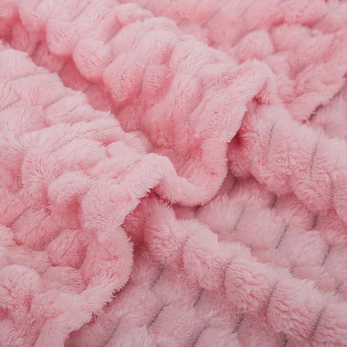 Puncuntex Pink Throw Blanket 50"×60" inches Gifts - Image 7