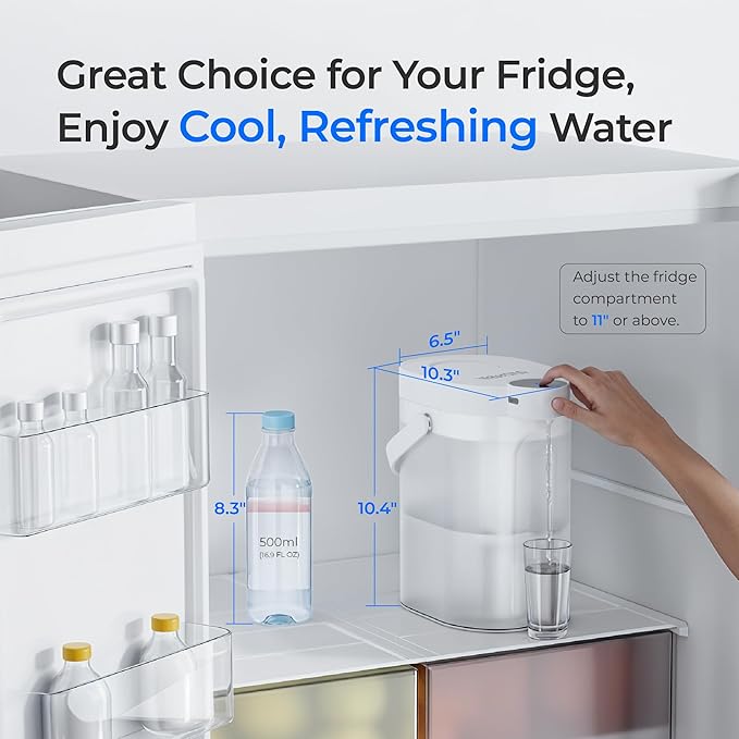 Waterdrop ED06W Electric Water Filter Pitcher - Image 9