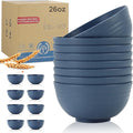 Wheat Straw Bowl Sets, Microwave and Dishwasher Safe Bowls, Kitchen Bowl by WROVA