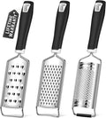 Cheese Grater, Sopito 3 Packs Stainless Steel Lemon Zester Grater by Sopito