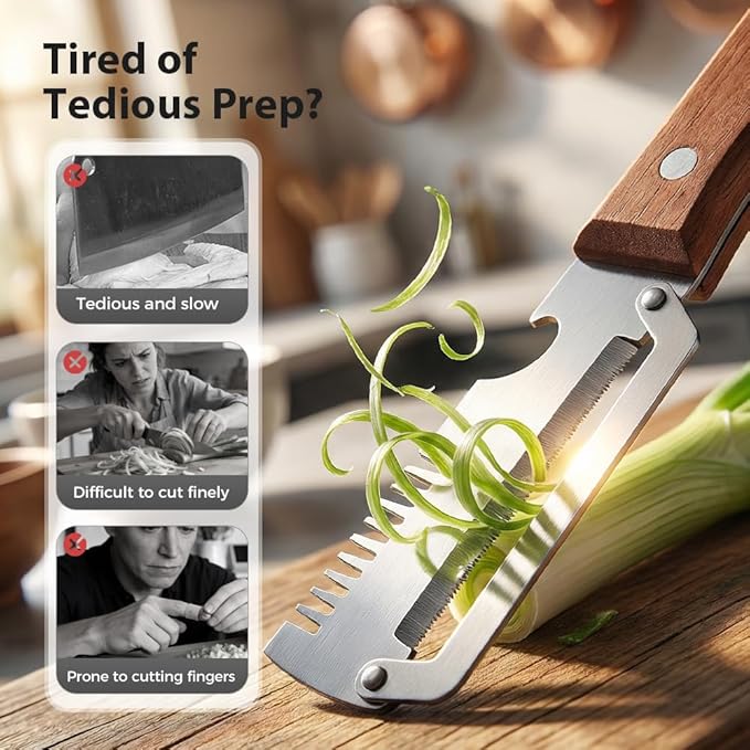 Vegetable Peeler, 2026 Upgrade Multifunctional Stainless Steel Peeler, - Image 3