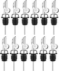 Pafusen 12 Pack Weighted Liquor Pour Spout, Auto Flip Olive Oil Dispenser Spout by Pafusen