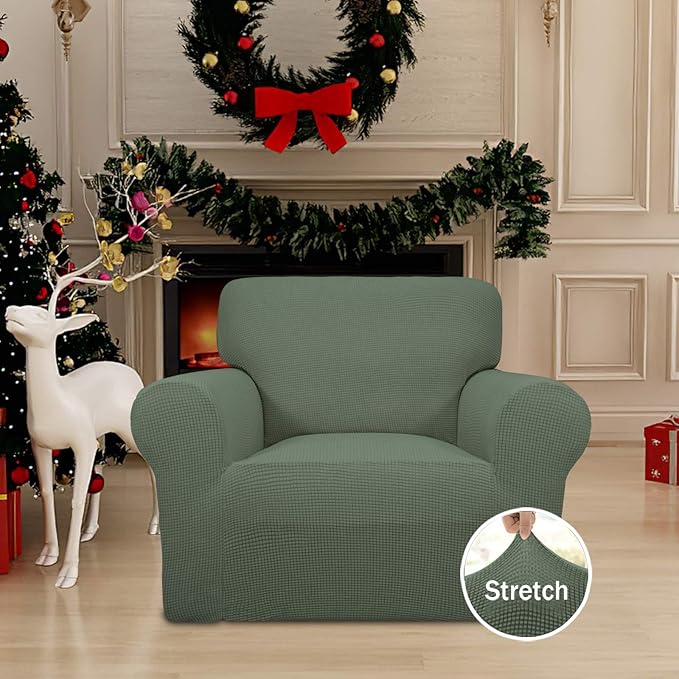 Easy-Going Stretch Chair Sofa Slipcover 1-Piece Couch Sofa Cover Furniture - Image 2