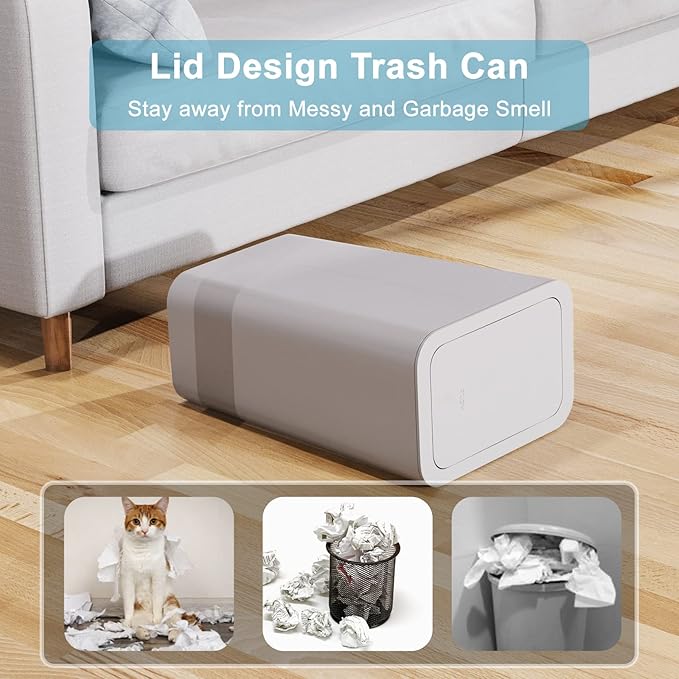 N. NETDOT 3 Pack Small Trash Can - Image 3