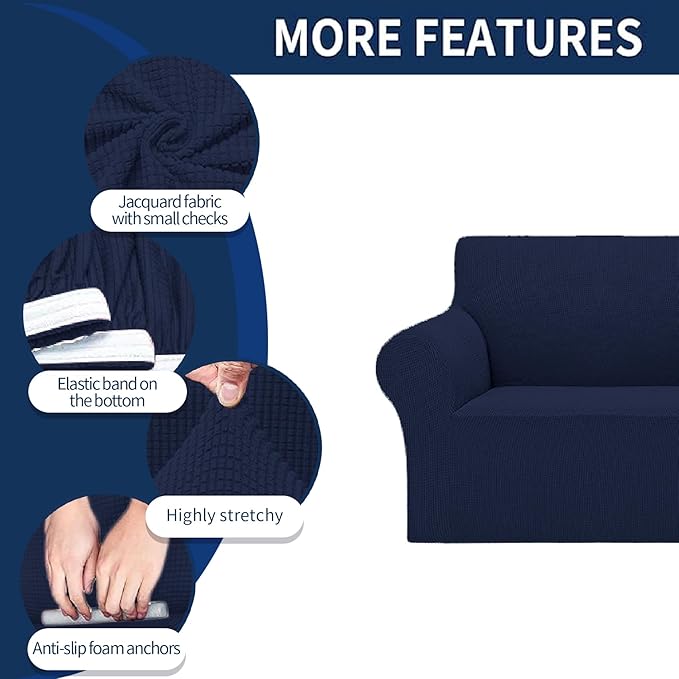 Cupuamon 2026 New Stretch Chair Sofa Slipcovers Couch Cover - Image 4