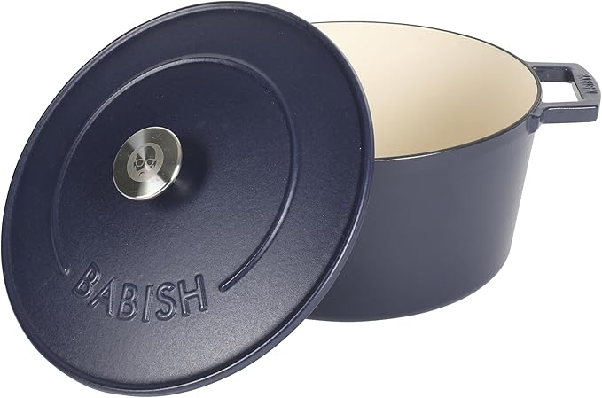 Babish 6-Quart Round Enameled Cast Iron Dutch Oven by Babish