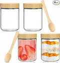 TBWIND 4 Pack 16oz Glass Jars by TBWIND
