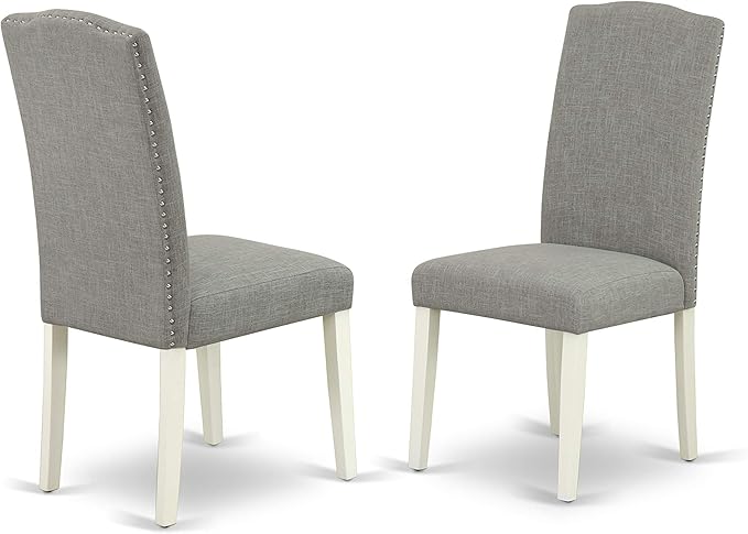 East West Furniture X097EN206-6 6 Piece Dining Set Contains a Rectangle Dinin...