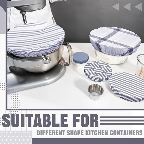 10 Pack Cloth Bowl Covers for Bread Rising - Image 2