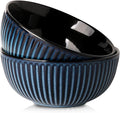 Hasense Large Salad Bowls of 2, Porcelain 60 Oz Serving Bowl 8 Inch by Hasense