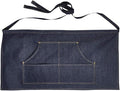 Unisex Jeans Stitch Denim Waist Apron OS INDIGO DENIM by Unknown