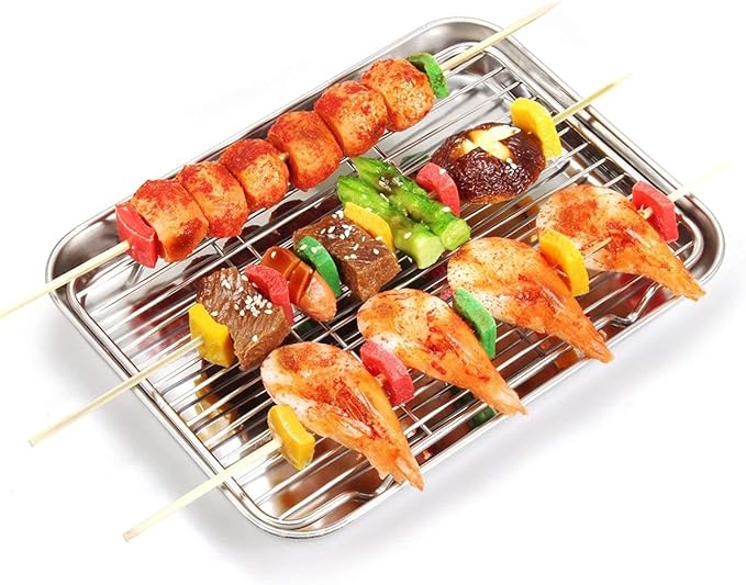 Stainless Steel Cooling Racks, 8.6L x 6.2W x 0.5H Inch, Wire Racks - Image 5