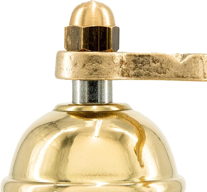 Alexander Home Original Greek Pepper Mill, 9-Inch Brass – European Manual