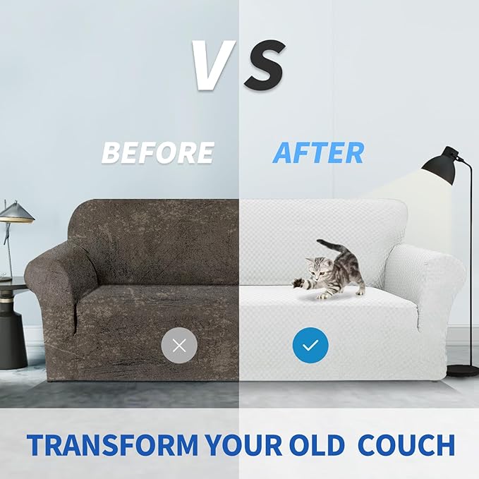 ZNSAYOTX 1 Piece Jacquard Couch Covers - Image 4