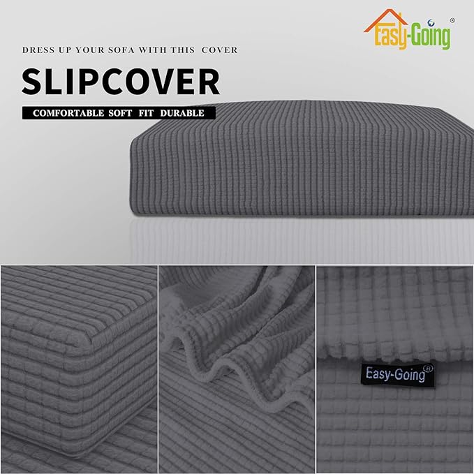 Easy-Going Stretch Cushion Cover Sofa Cushion Furniture Protector Sofa Seat - Image 3