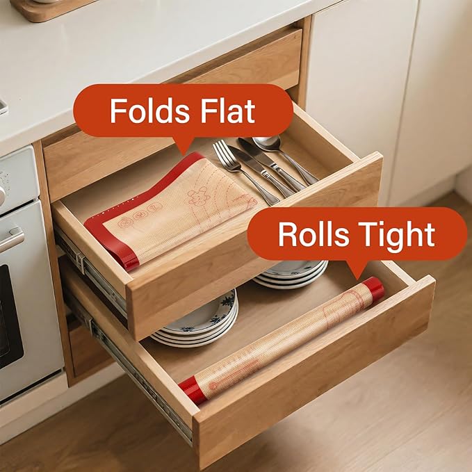 Non-Slip Silicone Baking Mat - Image 6