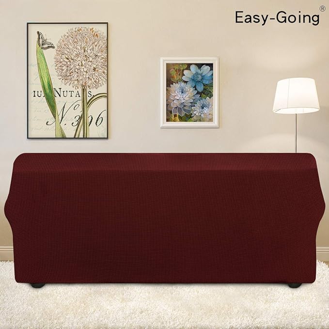 Easy-Going Stretch 4 Seater Sofa Slipcover 1-Piece Sofa Cover Furniture - Image 3