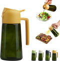 2 In 1 Oil Dispenser And Oil Sprayer, 16 Oz/470 Ml Oil Dispenser by Unknown