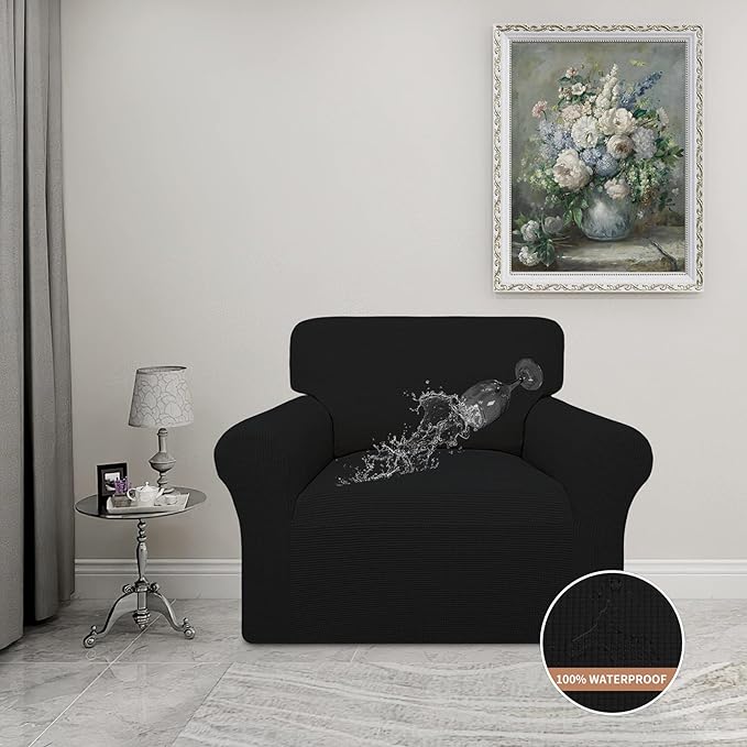 Easy-Going 100% Waterproof Oversized Chair Couch Cover, Dual Waterproof Sofa - Image 2