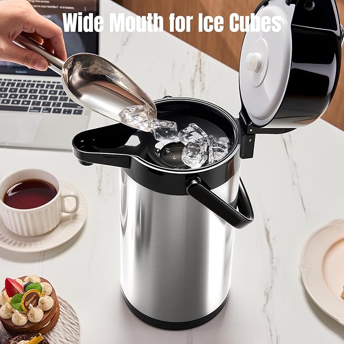 PARACITY Upgraded Airpot Coffee Carafe