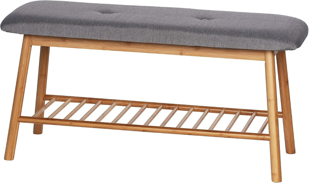 WENKO Entryway Bench with Shoe Storage, Shoe Storage Bench, Shoe Bench with P...