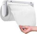 simpletome Paper Towel Holder Under Cabinet or Wall Mount ONE Hand Operation by simpletome