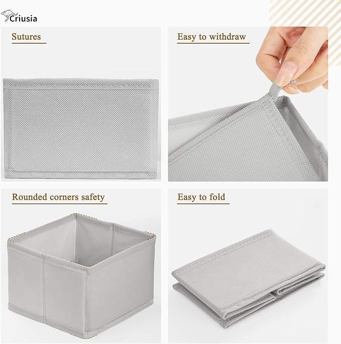 Criusia 15 Pack Drawer Organizer - Image 4
