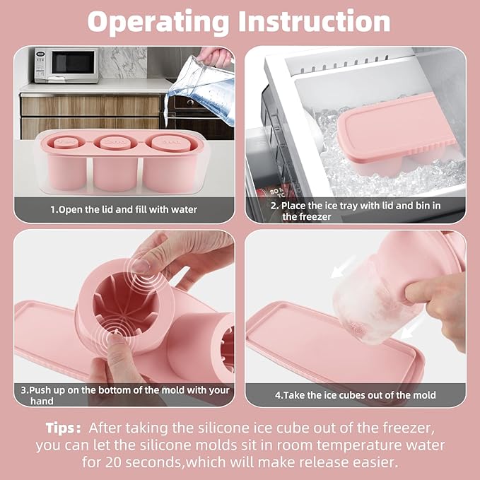 Tcamp Tumbler Ice Mold, Ice Cube Tray - Image 5