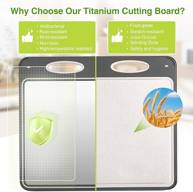 Titanium Cutting Boards for Kitchen - Image 2