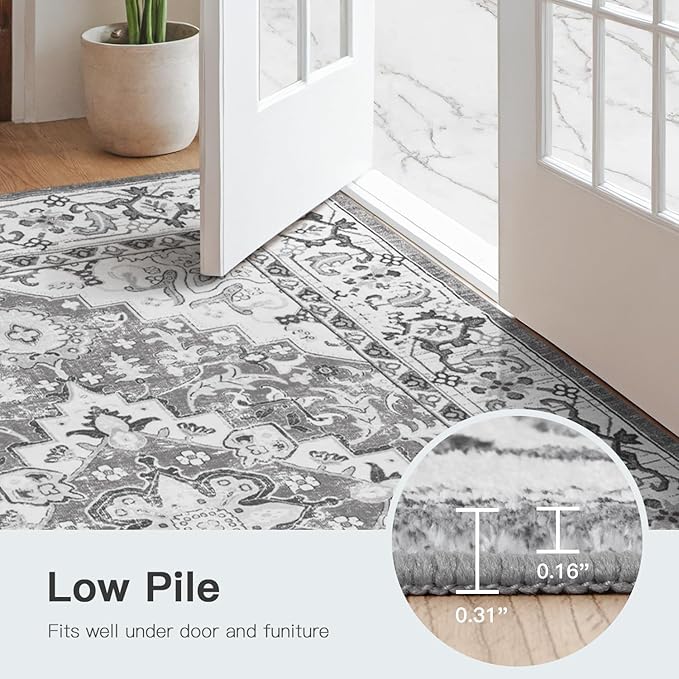 Lofus 5x7 Area Rugs for Living Room, Washable Area Rug, Rugs for Bedroom - Image 8
