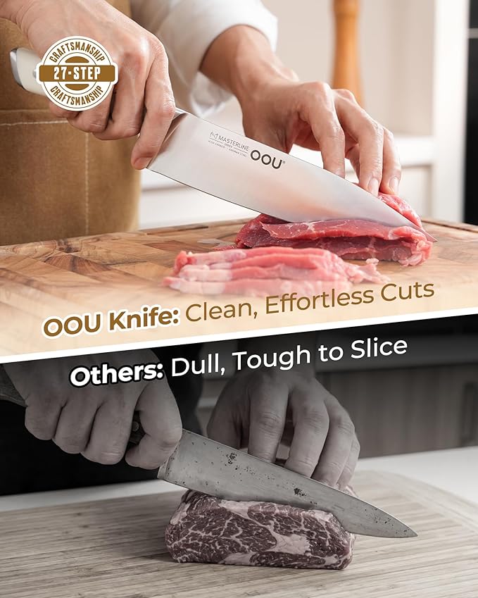 OOU 2026 Master Line 15-Piece German High Carbon Steel Knife Set - Image 7