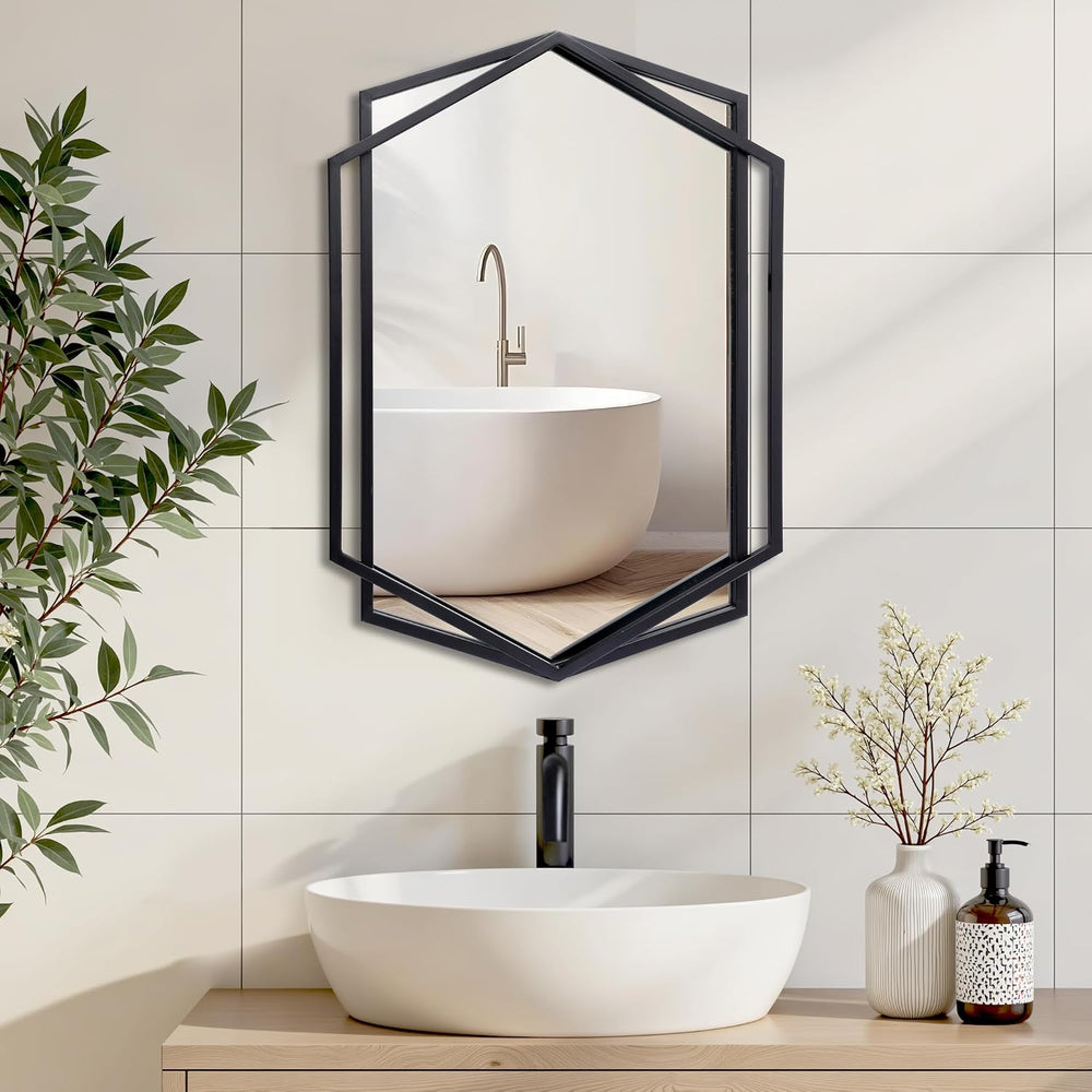 LuxenHome 31.8"X22" Wall Mirror