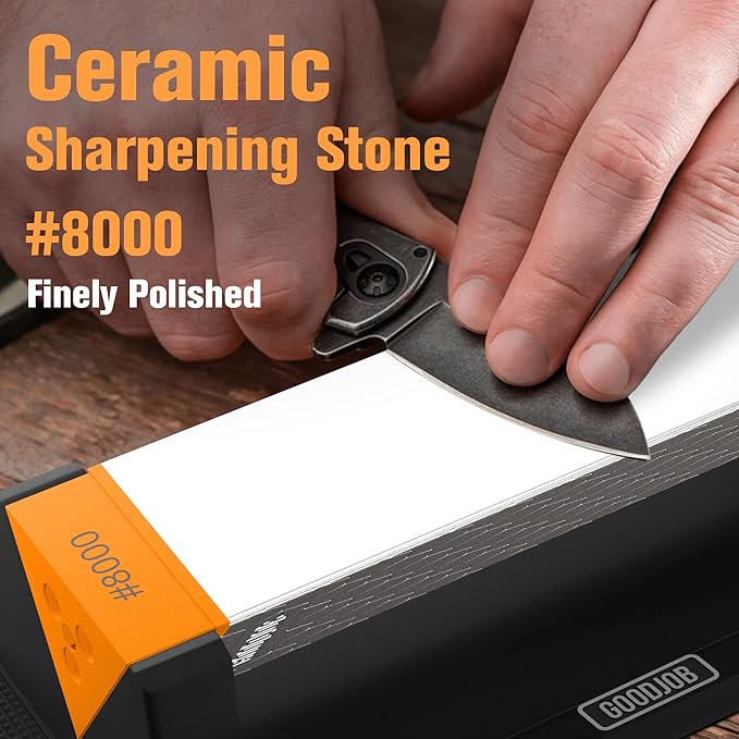 Goodjob Diamond Sharpening Stone 3 Side Grit 400/1000/8000 Premium Industrial - Image 5