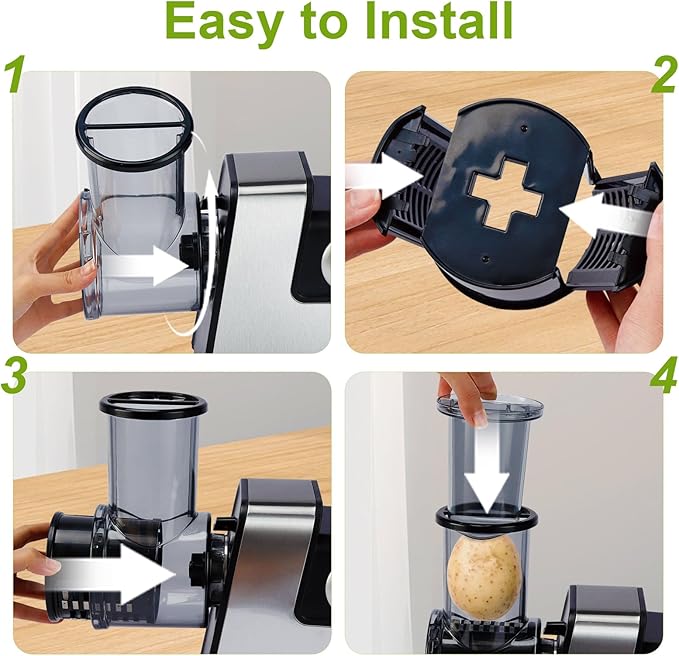 Upgraded 300W Electric Cheese Grater - Image 8