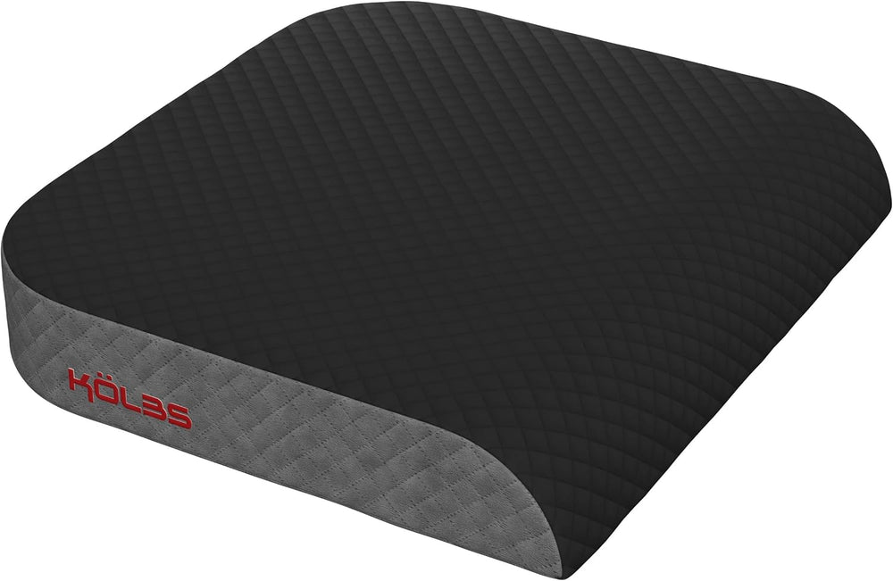 Kölbs Extra Large Seat Cushion, Stylish Plush Velvet Cover, X-Large Memory Fo...