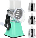 Cheese Graters with Handle, Manual Cheese Shredder Rotary Grater with 3 by NaOHshp