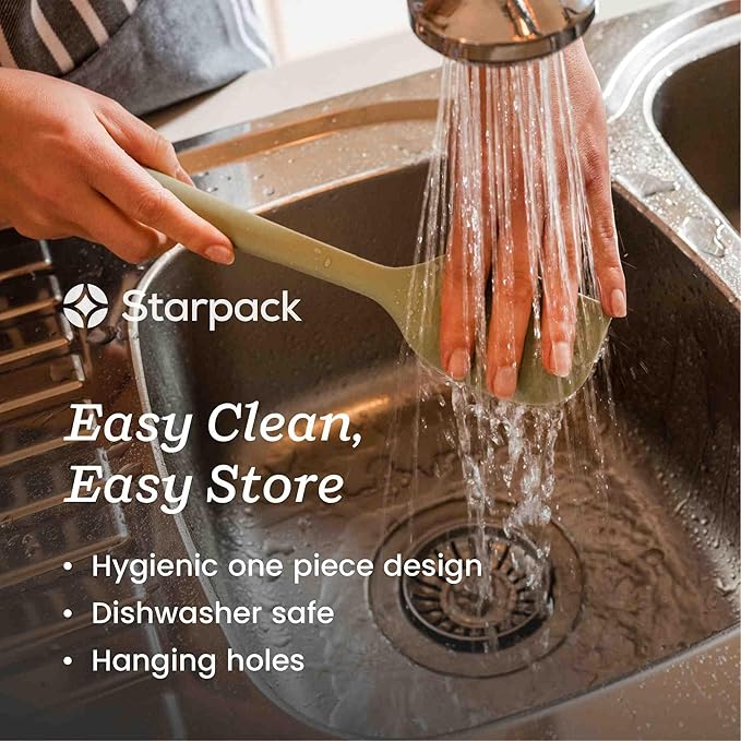 Starpack 'Scrape & Stir' Silicone Spatula Set - Image 3