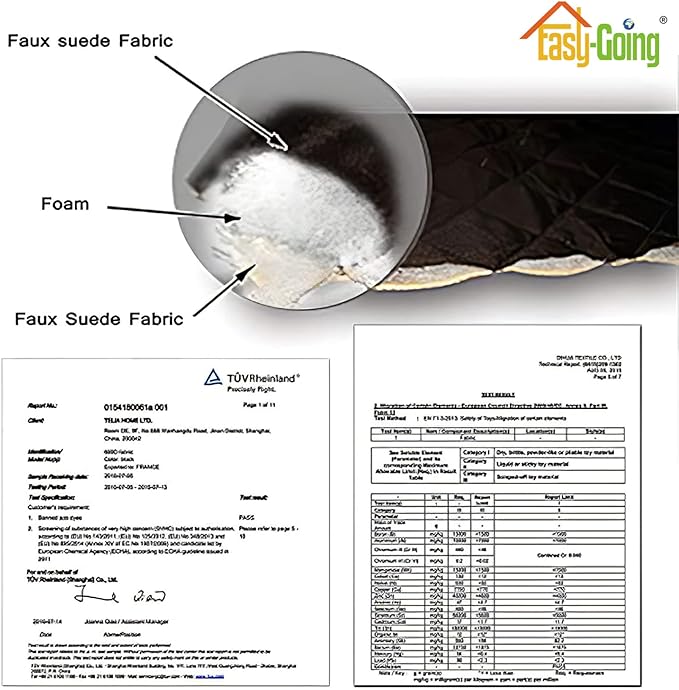 Easy-Going Recliner Chair Slipcover Reversible Sofa Cover Water Resistant Couch - Image 5