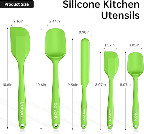 5-Piece Silicone Spatula Set - Image 2