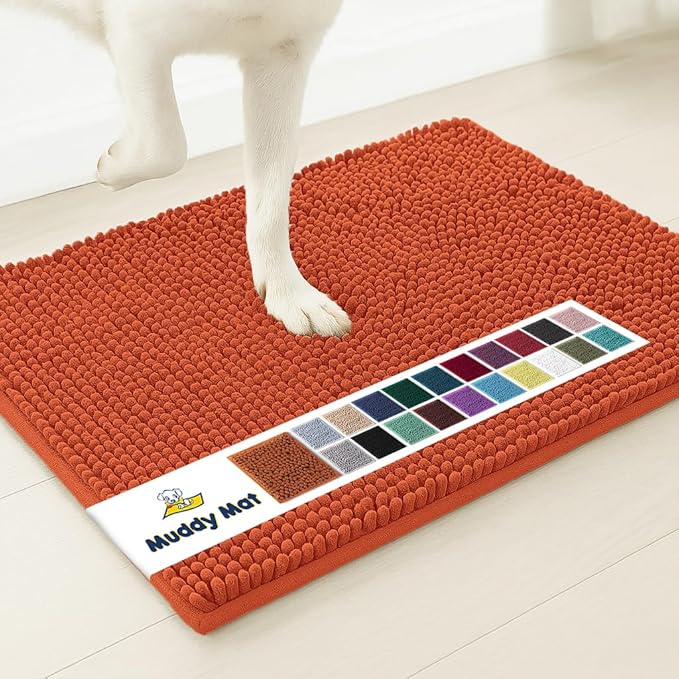 Muddy Mat® | Super Absorbent Door Mat Indoor, Microfiber Quick Dry Chenille by MuddyMat%C2%AE
