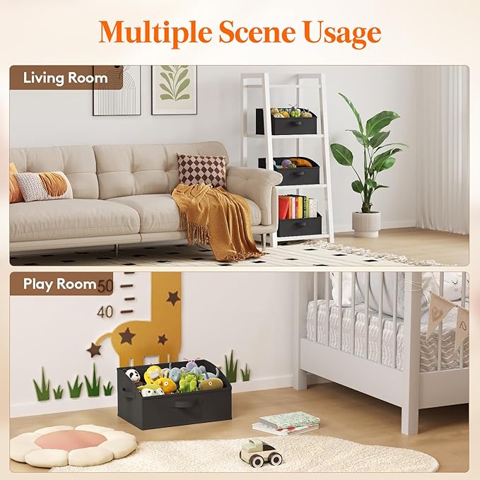 Lifewit Trapezoid Closet Storage Bins