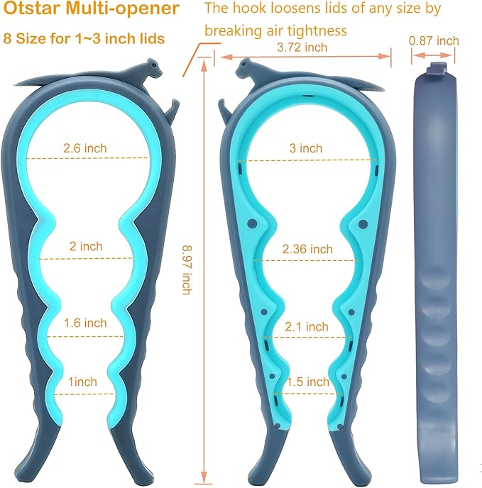 Latest Jar Opener and 5 in 1 Bottle Opener - Image 2