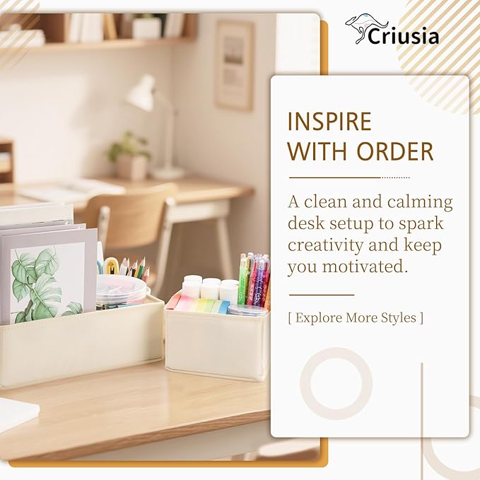 Criusia 15 Pack Drawer Organizer - Image 3