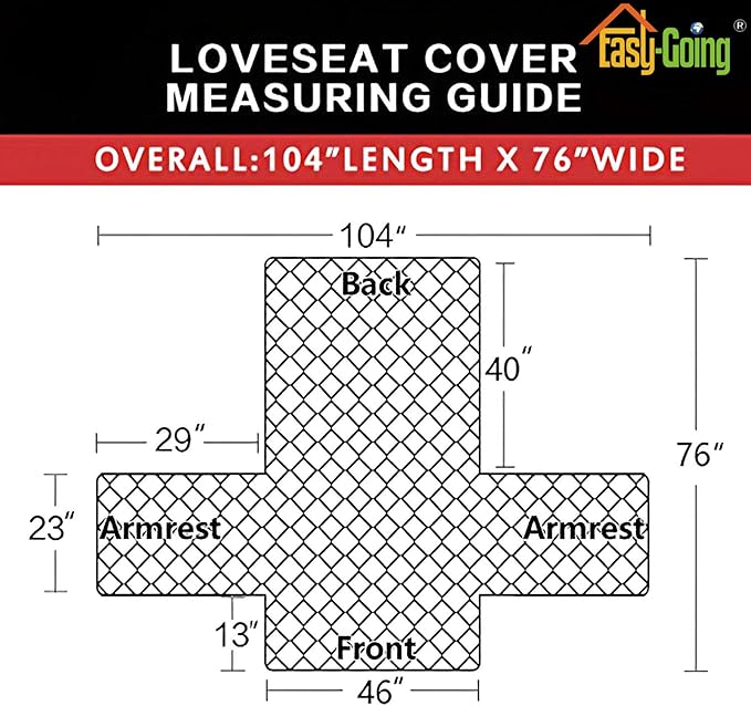 Easy-Going Reversible Loveseat Couch Cover - Image 6