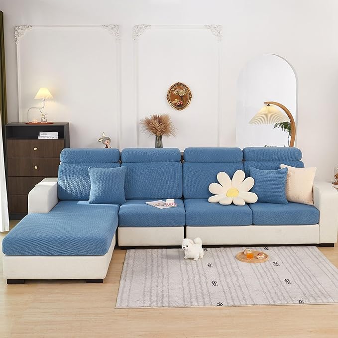 Sofa Covers Couch Covers for Sofa Pet Friendly Couch Cushion Covers Universal - Image 8