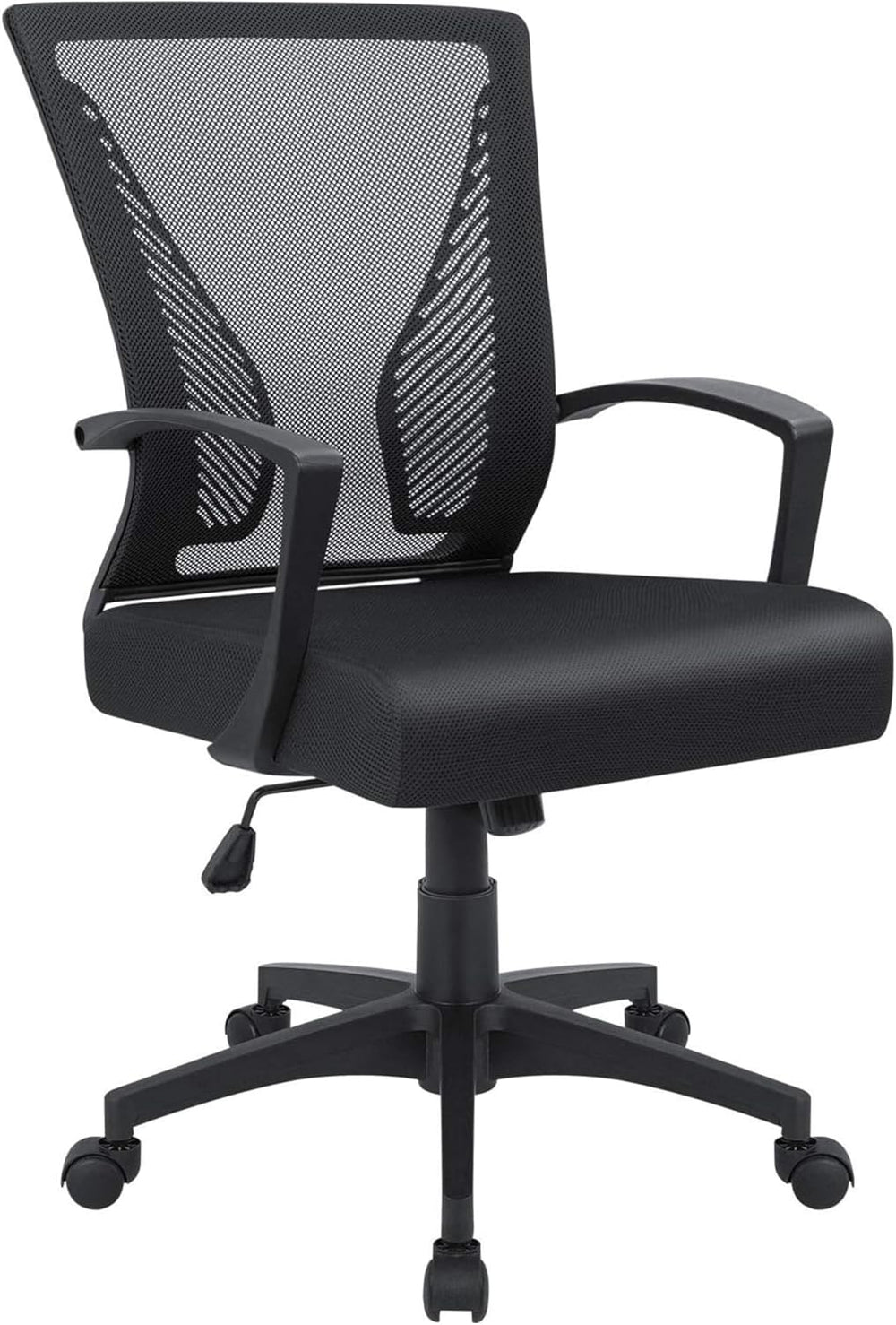 Furmax Office Chair Ergonomic Computer Desk Mesh Chair Mid Back Swivel Lumbar...
