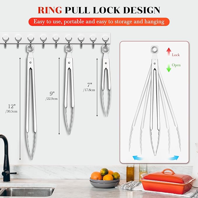 Kitchen Tongs for Cooking - Image 6