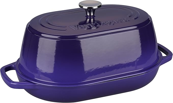 VORRINGARD Enameled Cast Iron Dutch Oven Pot
