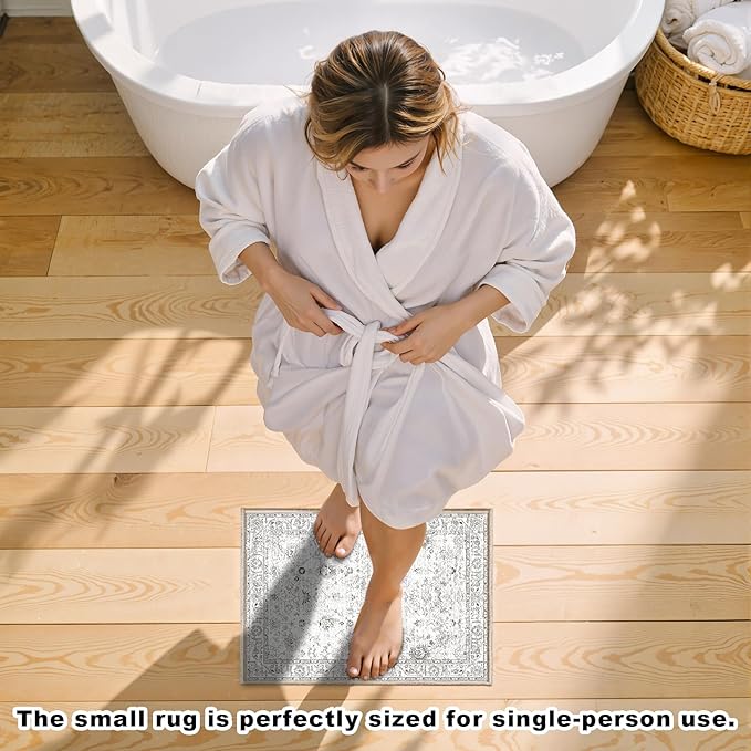 Area Rugs 24x17 Inch Home Decor Entry Rug, Small Door Mat Bath Mats - Image 3