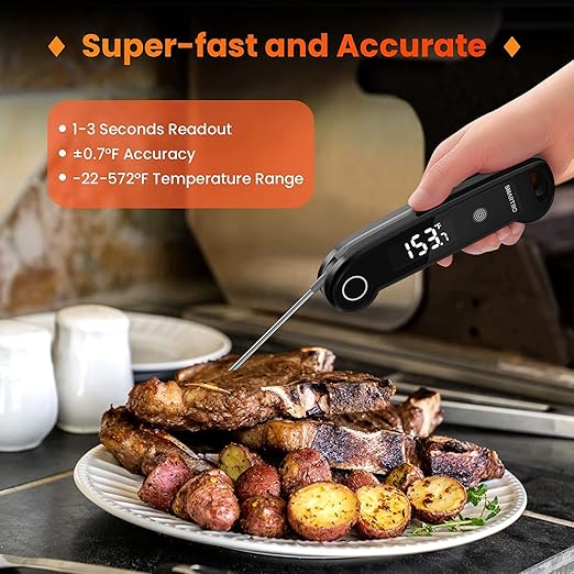 SMARTRO ST49 Digital Thermocouple Instant-Read Meat Thermometer - Image 3